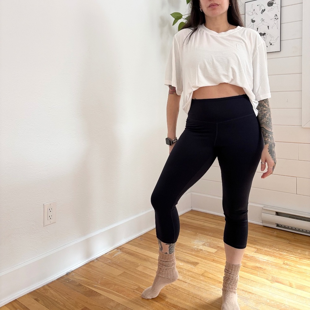 Quince power up high rise training leggings
